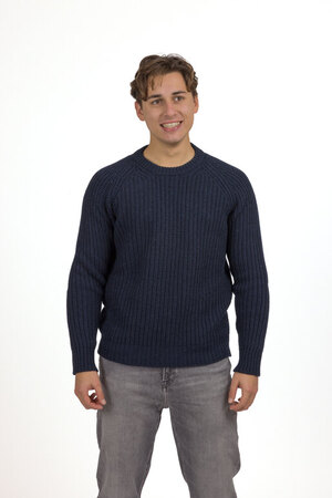 Kaschmir Pullover Modell Vittore, dark navy, XS Kaschmir Pullover Modell Vittore, dark navy, XS