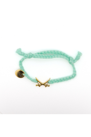 Flechtarmband Gold Sansibar Säbel Lara Flechtarmband Gold Sansibar Säbel Lara