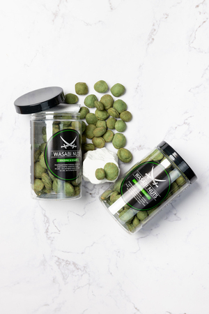Sansibar Nüsse „Wasabi Nuts“ - knusprig & scharf Sansibar Nüsse „Wasabi Nuts“ - knusprig & scharf